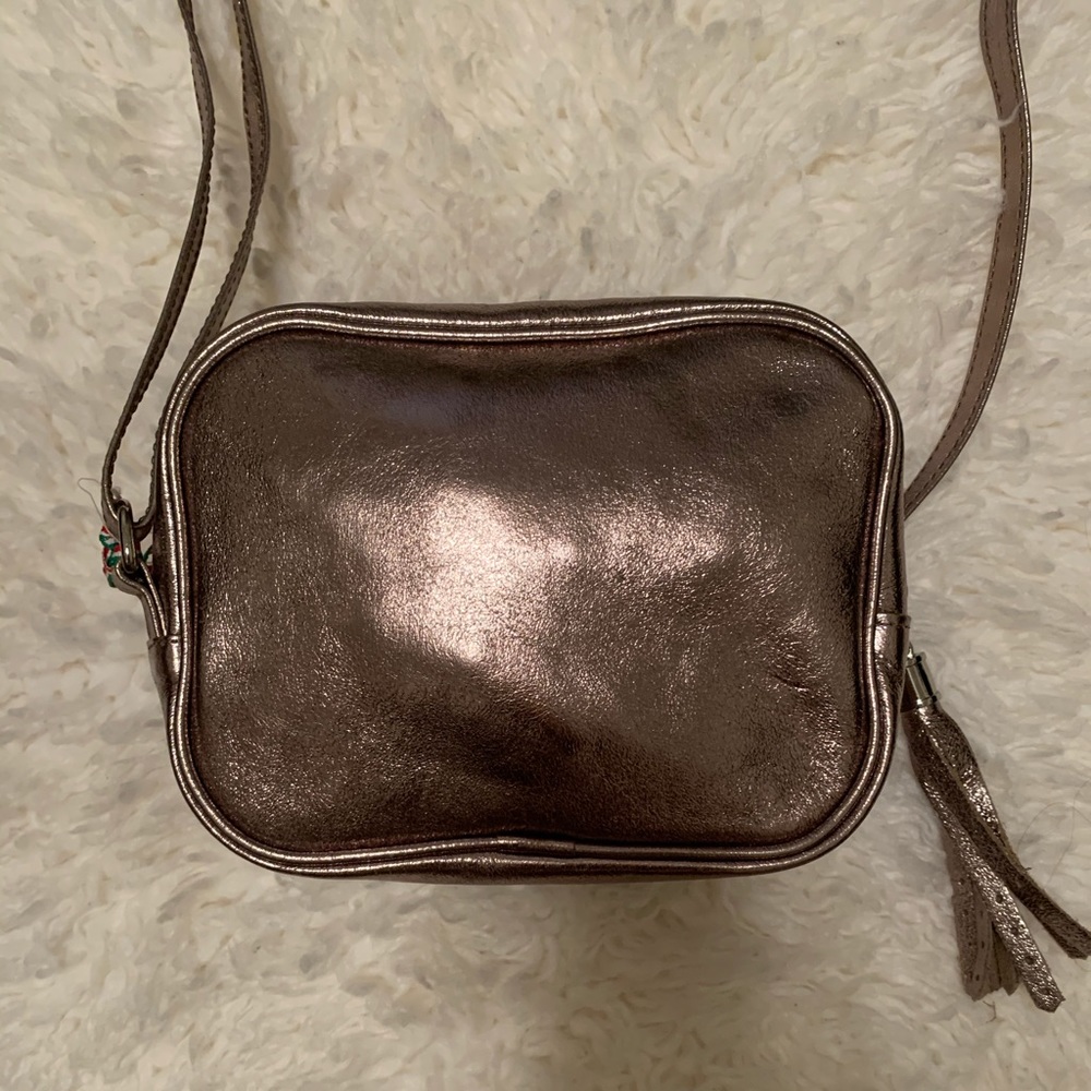 ITALIAN METALLIC CROSSBODY - Picture 4 of 4